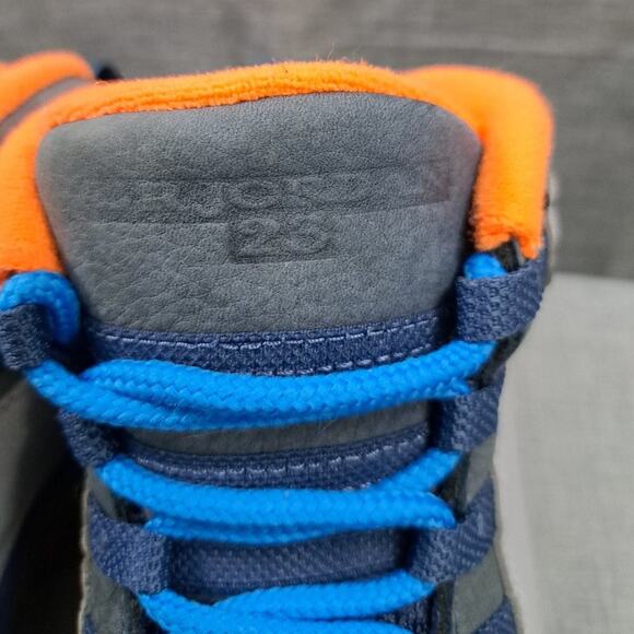 %Men\'s Nike Air Jordan 10 X Retro Bobcats Wolf Gray Blue Orange Sz 9 Men / AJ9 main image 13